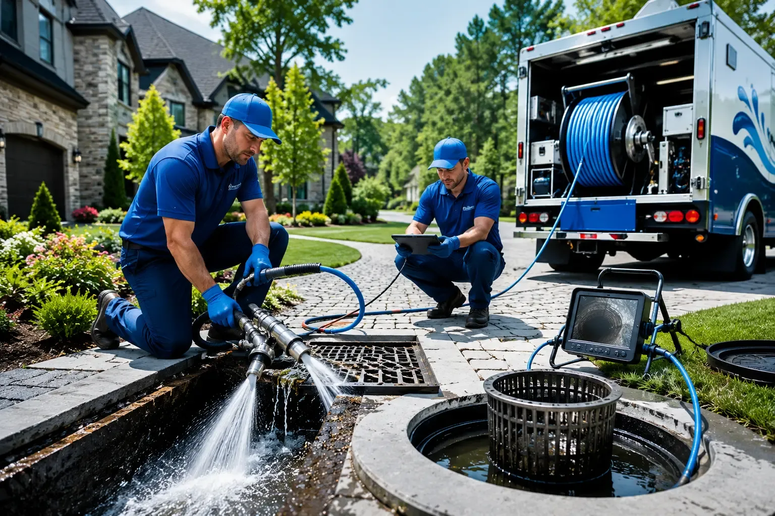Local outdoor drain cleaning professionals in Palacios, TX